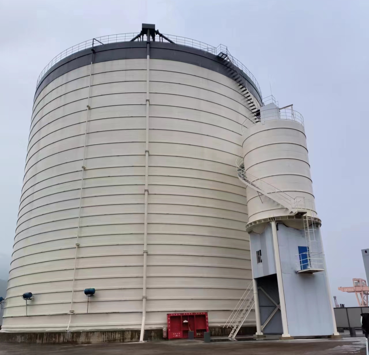 克拉玛依10万吨水泥钢板库